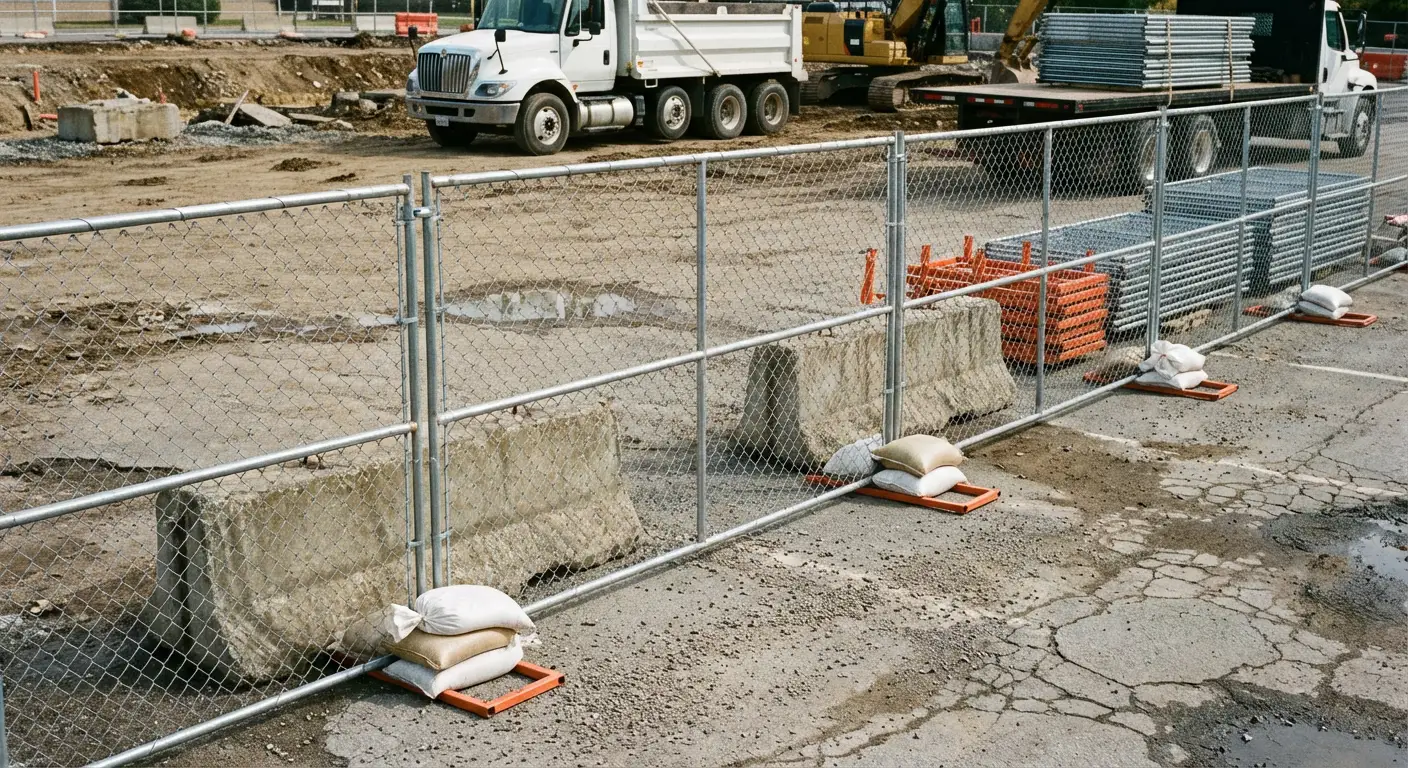 Modular Chain Link Panels in Gilroy, CA