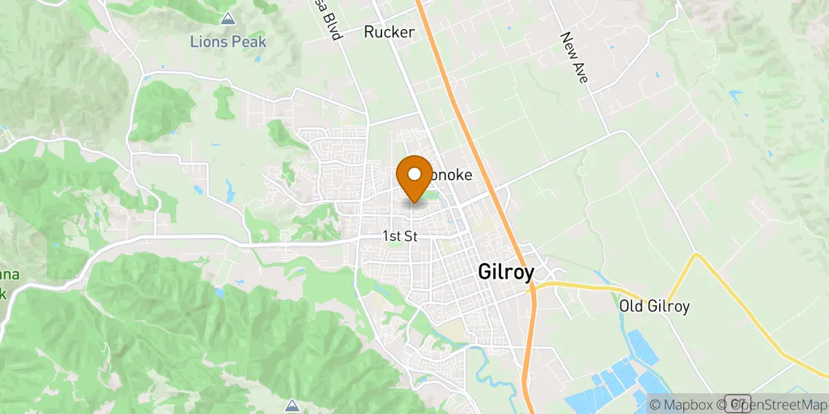  neighborhood map in Gilroy, CA