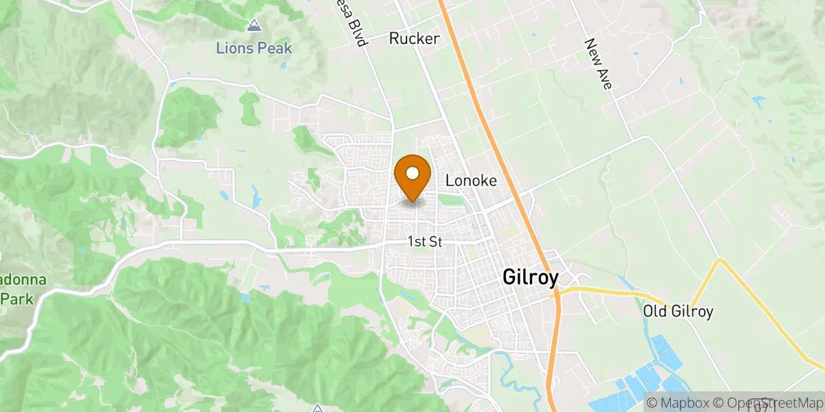  neighborhood map in Gilroy, CA