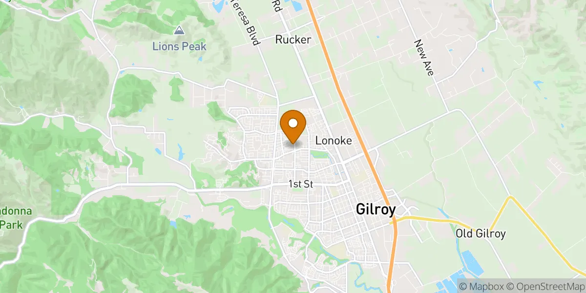  neighborhood map in Gilroy, CA