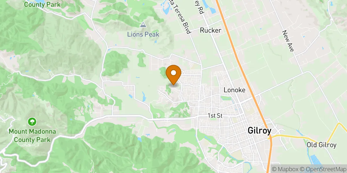  neighborhood map in Gilroy, CA