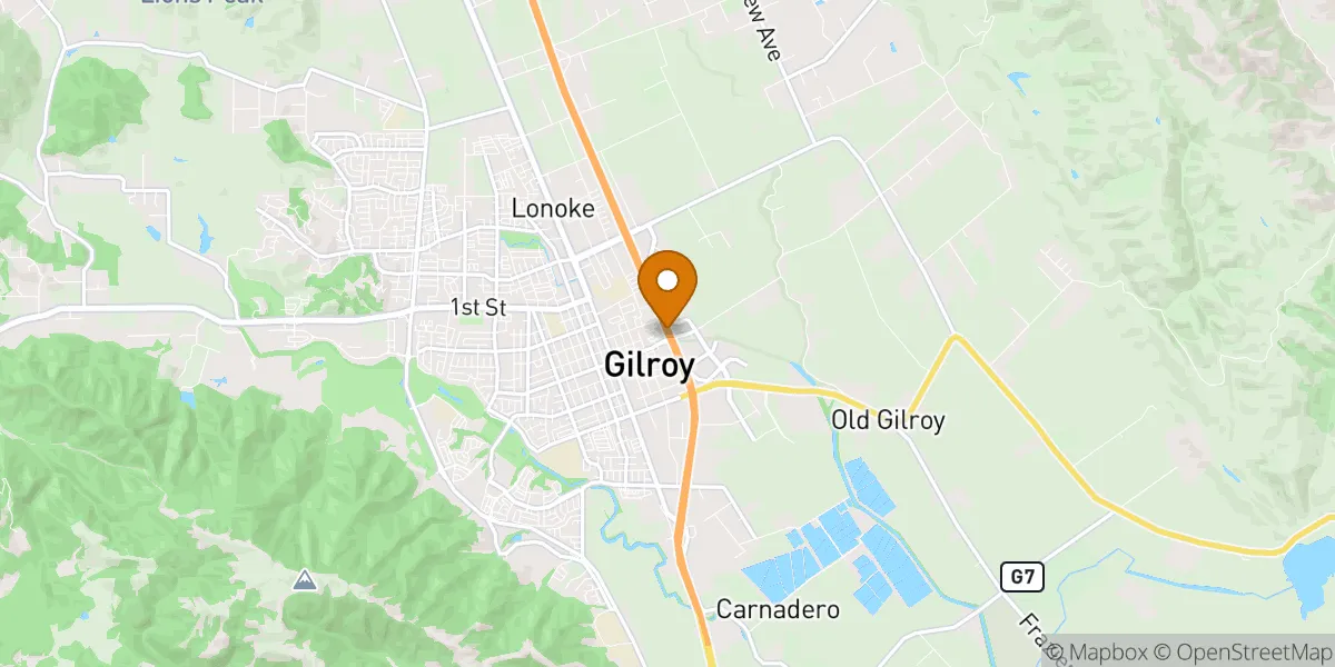  neighborhood map in Gilroy, CA