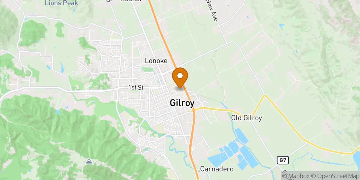  neighborhood map in Gilroy, CA